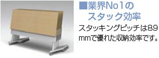 【期間限定特価!!4/26(日)迄】アイリスチトセ FT89Z-1845MT フォールディングテーブル 幕板付 棚付 W1800×D450×H720mm 選べる天板カラー全2色 カバンフック付 アジャスター機能付キャスター付(ストッパー2ヶ所付) お客様組立 3