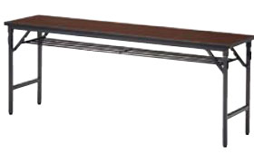 リスム ミーティングテーブル W1800xD900 ホワイトxブラック脚 4ヶ口コンセント付 RFFMT-1890WH-BL