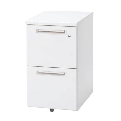 【期間限定特価!!4/26(日)迄】アイリスチトセ SSDシリーズ 2段ワゴン[W395×D550×H616mm][鍵付][キャスター付][選べるカラー全2色][お客様組立](SSD-WG2L)