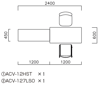ꥹȥ աѥ󥿡 ACV꡼ 2楻å ACV-12HST-G1+ACV-127LSOT-G1 :...