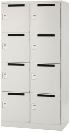 アイリスチトセ 樹脂扉パーソナルボックス 6人用 1台 選べるカラー全2色 W900×D530×H1790mm 有効内寸法..