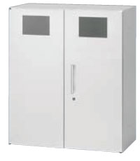 アイリスチトセ SSNシリーズ トラッシュボックス H1050mm 上下兼用 SSN45-10TB-W/B 1台 選べるカラー全2色 W900×D450×H1050mm/有効寸法：W834×D415×H1000mm 重量:32.9kg 抗ウィルス取っ手 お客様組立