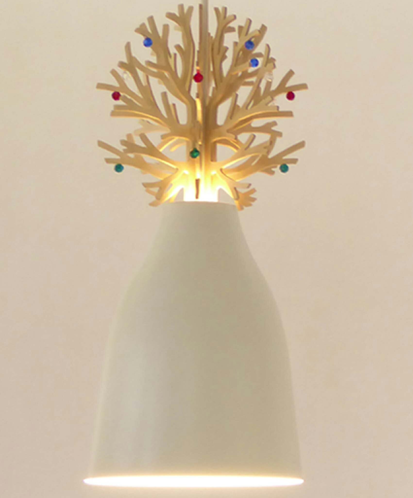 LED照明　ペンダント型タイプ　P4098LE-C　1台　 【 REI　レイ　大サイズ 】　◆E26　LED電球　7．6W×1..