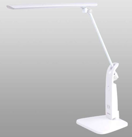 スワン電器 Slimac LED抗菌デスクライト LEDスタンド DS-506WH【昼白色】【ホワイ