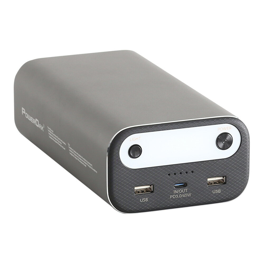 【 2022/06/154AM　在庫潤沢 】 ポータブルバッテリー　AC10--DGY 【 家庭用蓄電池 】 【 26756mAh/99Wh 】 【 PSE認証済 】 【 AC出力 USB出力 Type-C USB-C入力 】 【 ダークグレー色 】 防災用品　キャンプ用品