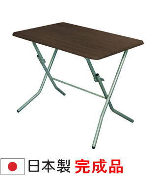Point！ 折りたたんで自立する！ 　省スペース　ワンタッチテーブル ■特長 料理の下ごしらえから、オフィスのミーティング補助テーブルまでシーンを選ばず活躍できるテーブルです。 天板広さ幅90cmワイドタイプです。 製造は全て日本国内の工場で製造されており、折りたたむと奥行か19cmとなり、 収納時はかさばらず省スペースです。 天板の耐荷重は80kgです。(※等分布静荷重) ※等分布静荷重とは、座面に均等に重さが掛かっている状態での耐荷重を表しています。 ■機能 ■メーカー紹介　ルネセイコウ 熱意・誠意・創意の三意を基本理念として　生産、販売活動を行っています。 広くユザーニーズ、市場動向を取り込み デザイン、ファンクション要素を盛り込んだ商品を販売しております。 商品別デザインを社内外のデザイナーによる専門的な開発を進め 国産品としてのブランドイメージを高め、商品の安全設計にも配慮し 安心して頂けるよう心掛けております。 本社と工場は、大阪府八尾市にございます。 当店はルネセイコウの正規販売店です。 メーカー 　ルネセイコウ　RUNESEIKOU Runeseikou runeseikou サ　イ　ズ 　サイズ：W900×D600×H700(mm) 　折畳時：W900×D190×H905(mm) 　重量：12kg 　耐荷重：80kg(※等分布静荷重) 　 仕　　様 　MDF突板/スチールパイプ 機　　　能 　折りたたんで自立可能 配送方法 　メーカー直送　宅配便配送　土日納入可能　軒下渡し 納　　　期 　【商品発送のタイミング】 　メーカー在庫があり、特にご指定がない場合、ご入金確認後、 　05〜07日程でのお届けとなります。 　メーカ在庫がない場合には、納入までに1ヶ月〜2ヶ月程での 　お届けとなります。納期につきましては、別途メールにてご連絡致します。 保証規定&nbsp; 　◆ 保証期間中 （ お買上げ後一年間以内 ） 　・ 本体貼付ラベル等の注意に従った正常な使用状態で 、 商品に故障が生じた場合のみ 　・ 次の点をメールにてお知らせください 　◎ 受注番号 　◎ 商品の品名 ・ 品番 （ 商品に添付されたバーコードシールをご参照ください ） 　◎ 詳細な故障内容 （ 故障内容が特定化されない場合 、 保証対象外となります ） 　・ 交換 、 若しくは同等の商品と交換対応(他者に修理依頼された場合は、対象外となります) 　◆ 保証期間中でも保証の対象外となる場合 　・ 受注番号 、 商品の品名 ・ 品番が不明な場合 　・ 消耗品の交換 　・ フレームのキズ ・ へこみ等使用上支障のない外観の損傷 　・ 業務使用など （ 一般家庭用以外での使用 ） 　・ 交換の際、お客様の申告された故障箇所が特定できなかった場合 　・ 加工 ・ 改造 ・ 修理等によって生じた故障 　・ 火災 ・ 地震 ・ 水害 ・ 落雷その他 天災地変に起因する故障または損傷 　◆ 本保証の対象 　　・ 本商品の故障に起因して生じた身体障害及び 、 物的損害 　◆ 離島 及び 、 遠隔地から交換を依頼される場合は 、 その運賃を申し受けます 　◆ 日本国内のみ有効 注　意　！ 　上記配送料は、 （北海道・沖縄・離島を除く） と日本国内のお客様のみ 　とさせていただきます。 　エリア外のお客様は特別配送手数料が別途かかる場合がございます。 　（ ご注文受付時にご連絡致します。） 　完成品 　商品画像はメーカーから提供されたものです。 　撮影環境 （ 機材 ・ 光 等 ） により、 　多少実物と色味が異なる場合がございます事を予めご承知置き下さいませ。 　商品カラーやイメージは、 　撮影時の光 ・ 撮影機材や、 ご利用PCの機能 ・ 仕様環境によって、 　色味や明暗か異なる場合がございますことを 　あらかじめご承知置き下さいませ。 　メーカー諸般の事情 ・ 物価の変動 ・ 品質の改良＆向上などにより、 　予告なく、商品の機能 ・ 仕様が変更される場合がございます。 　あらかじめご承知置き下さいませ。　