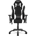 【正規販売店】AKRacing Wolf ウルフ ゲーミング オフィスチェア AKR-WOLF-WHITE ホワイト ハイバック ヘッドレスト付 ランバーサポート付 可動肘付 リクライニング 座面昇降 PUキャスター 組立家具 オフィス,SOHO,ご自宅,テレワーク,eスポーツ向け