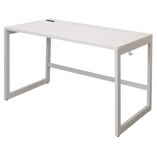 【法人様配送限定】PB-TY リスム デスク RFFLD-1270□□-□ 1台 W1200×D700×H720mm 選べる天板×フレームカラー全6通り 2ヶ口コンセント付 フック付 アジャスター付[お客様組立]オフィス,SOHO,事務所,福祉施設,病院,役所,学校,学習塾向け