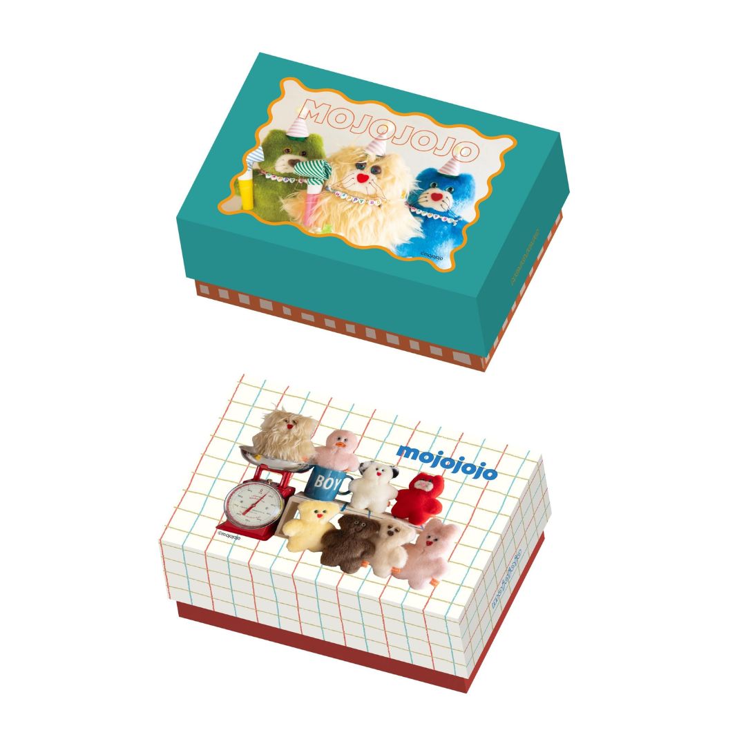 乐天商城 - 日本出版販売 貼り箱 mojojojo Pattern Collection 貼り箱 Yellow green IP630387/94