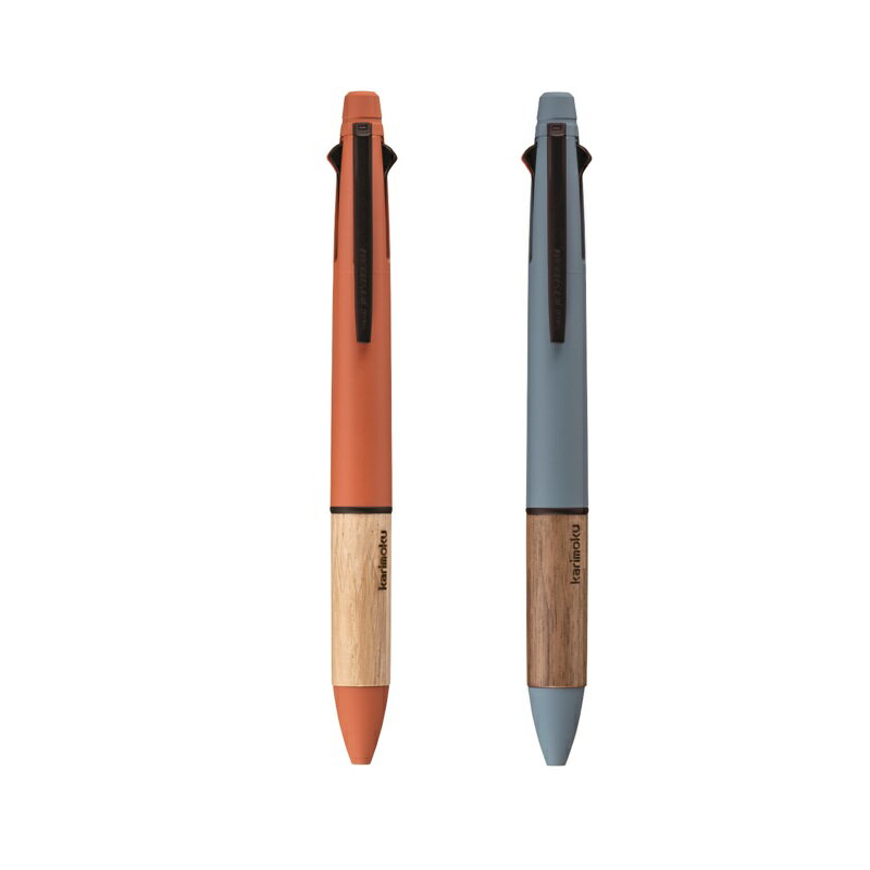 三菱鉛筆 多機能ペン ジェットストリーム JETSTREAM karimoku 4&1 ジェットストリーム カリモク コラボ