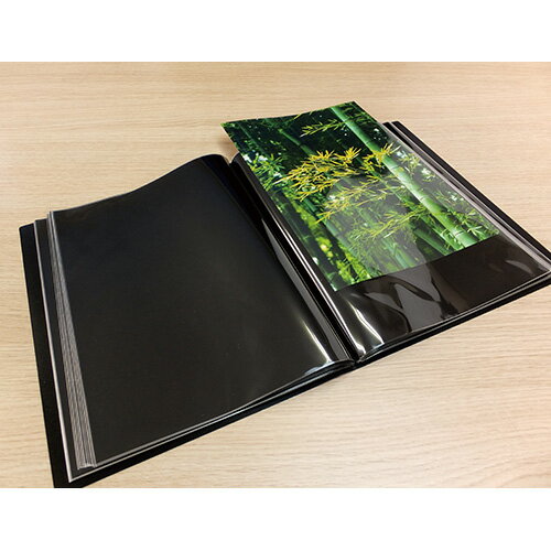 【セキセイ】 クリヤーファイル　＜高透明＞　A4-S　40ポケット　ライトグリーン　KP-2514-33 【ファイル】 【穴をあけずにとじるファイル】