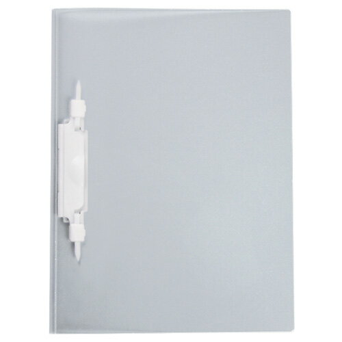 【セキセイ】 レポートファイル　＜ルララ＞　A4-S　ホワイト　PAL-80-70 【ファイル】 【穴をあけてとじるファイル】