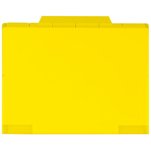 【セキセイ】 アクティフ　6インデックスフォルダー　A4　イエロー　ACT-906-50 【ファイル】 【フォル..