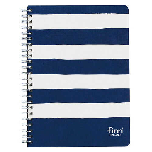 【セキセイ】 フィンダッシュ　ツインリングノート　A5　ネイビー　FINN-7745-15 【ノート・紙製品】 【ノート】【ポイント10倍】