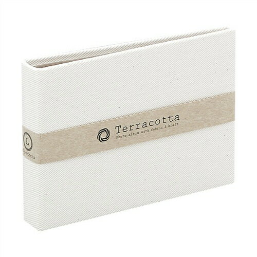 【ナカバヤシ】 Terracotta【テラコッタ】ポケットアルバム / L判ヨコ / ホワイト TER-LP-70-W 【アル..