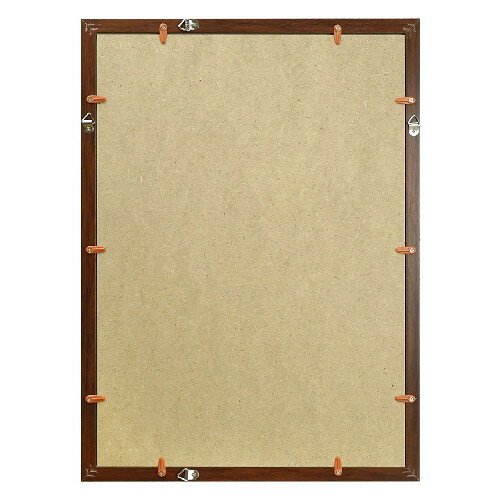 フォトフレームA3・多窓・A4兼用 ダークブラウン OKF-A3T-DBR 万丈