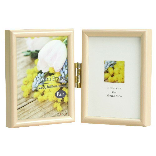 VミニフレームN　ペア　タテ ナチュラル VMF-PT-BE 万丈