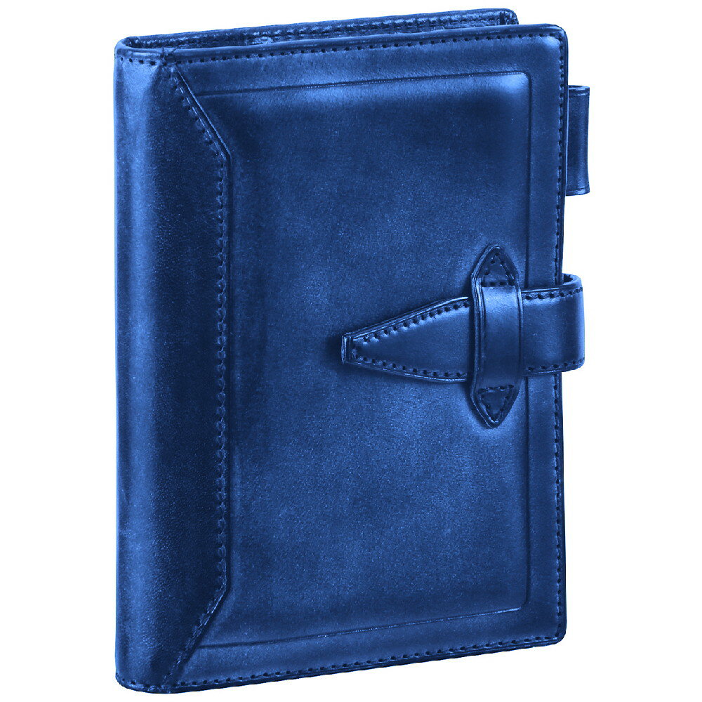 ダヴィンチ システム手帳 ロロマクラシック ポケットサイズ14mm ブルー DP3015A 4902562486338 レイメイ藤井