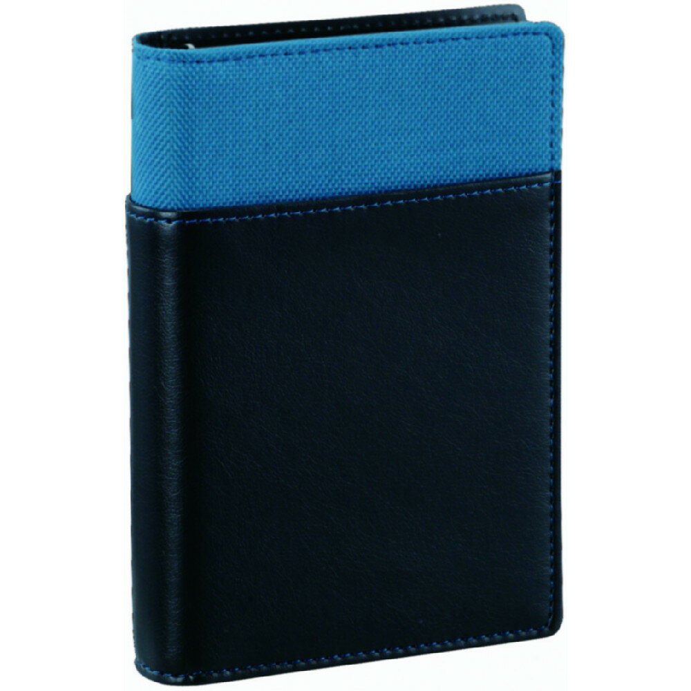 Pocket Size - リフィルファイル ポケットサイズ 15mm 背面ポケット付 ブルー WPF801A 4902562417295 レイメイ藤井