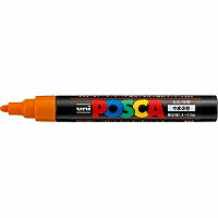 uni ポスカ 中字 山吹 4902778147832PC5M 3 三菱鉛筆