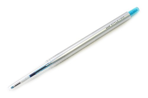 乐天商城 - スタイルフィット(STYLE-FIT) ゲルインクボールペン 0.38mm スカイブルー 4902778092651UMN13938 48 三菱鉛筆