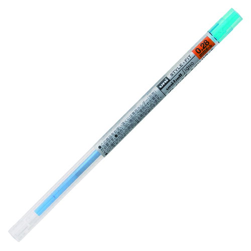 商品名 uni ゲルインクボールペン スタイルフィット リフィル 0.28 ライトブルー 4902778092897 商品番号 UMR10928 8 仕様 ■色：ライトブルー　■組み合わせボールペン　■ボール径：0.28mm　■長さ：98.6mmuni ゲルインクボールペン スタイルフィット リフィル 0.28 ライトブルー 4902778092897 uni ゲルインクボールペン スタイルフィット リフィル 0.28 ライトブルー 4902778092897 ホルダーとリフィルを組み合わせて自分にあったペンが作れるスタイルフィット。　ホルダーは単色・3色・4色・5色タイプから選べます。　リフィルは、ゲルインクボールペン、油性ボールペン、シャープから選べます。
