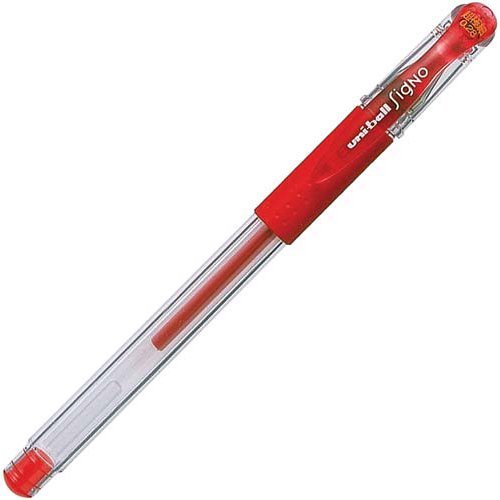 Rakuten - uni ゲルインクボールペン シグノ 超極細 0.28mm 赤 4902778745755UM15128 15 三菱鉛筆