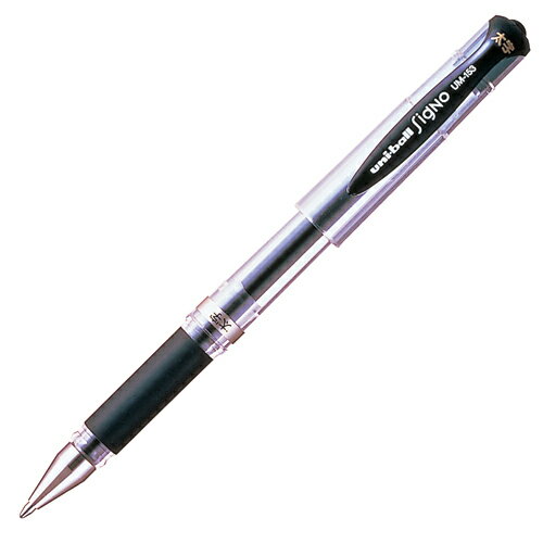 Rakuten - uni ゲルインクボールペン シグノ 1.0 黒 4902778579855UM153.24 三菱鉛筆
