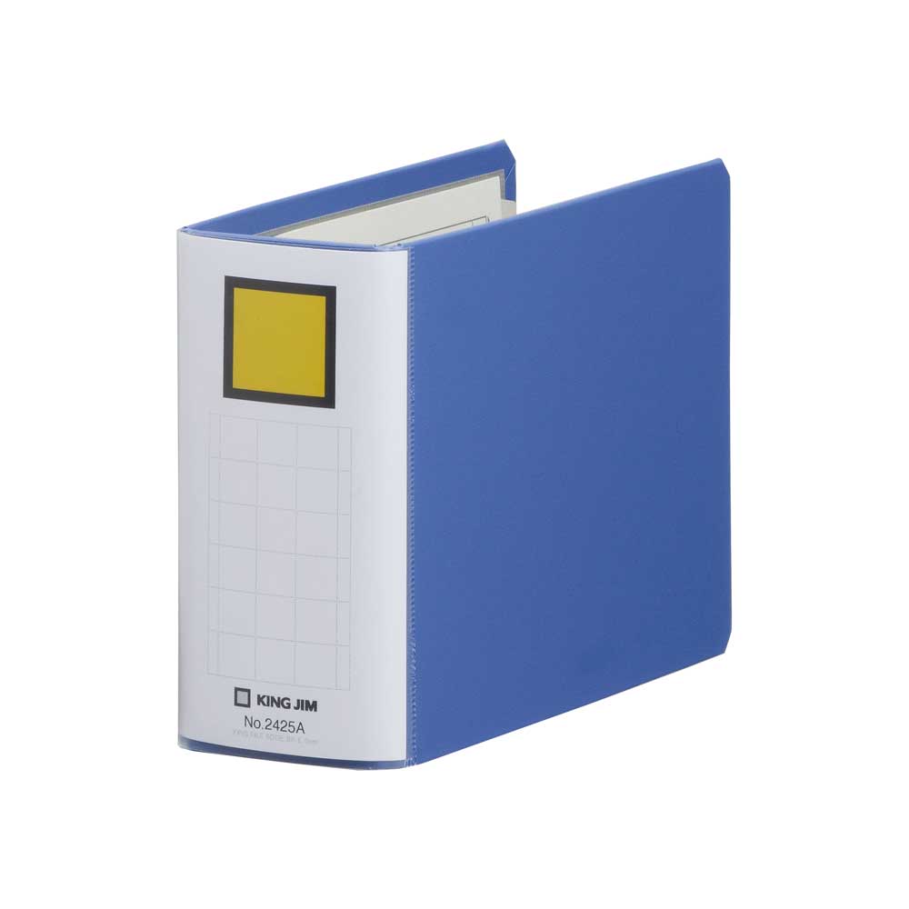 キングファイル スーパードッチ＜脱・着＞イージー 青 2425A-B キングジム