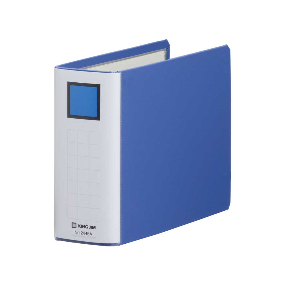 キングファイル スーパードッチ＜脱・着＞イージー 青 2445A-B キングジム