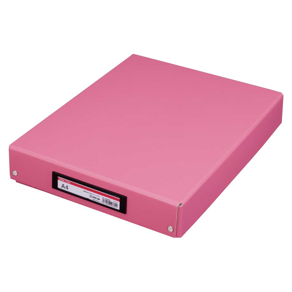 商品名 デスクトレー　BF ピンク 4008BF-P 商品番号 4008BF-P 仕様 ●外寸：約265（W)×65（H)×345（D)mmデスクトレー　BF ピンク 4008BF-P デスクトレー　BF ピンク 4008BF-P 耐久性に優れた丈夫な貼り表紙。書類や小物整理に便利なデスクトレー。