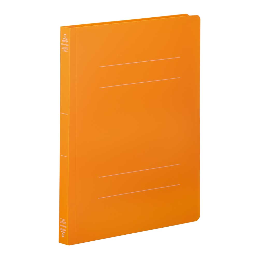 シンプリーズ　フラットファイル〈PP〉 オレンジ 4437SP-OR キングジム