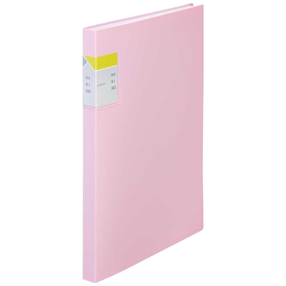 Rakuten - クリアーファイル カキコ ピンク 8632W-P キングジム
