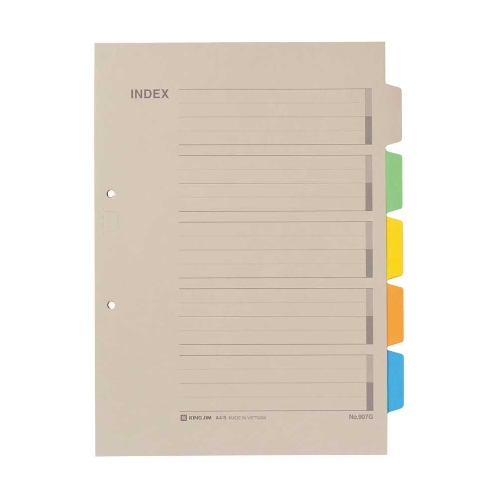 カラーインデックス 907G キングジム