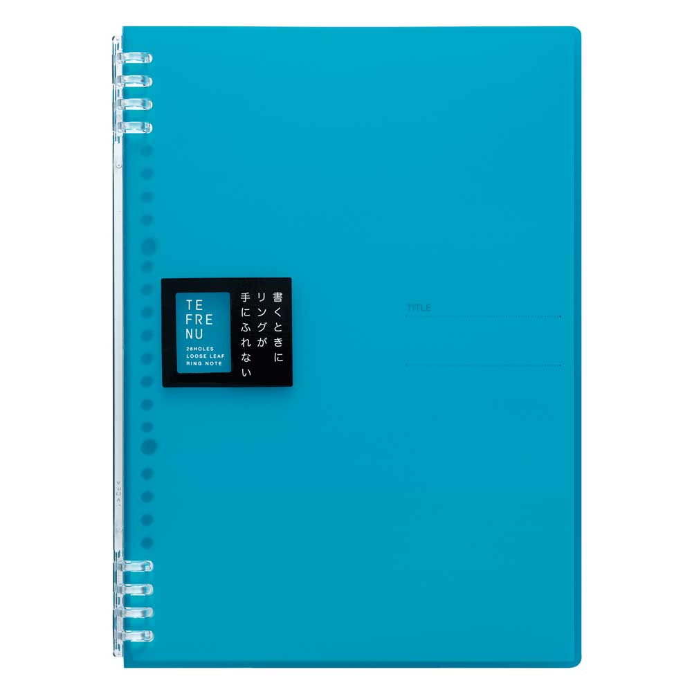 乐天商城 - リングノート　テフレーヌ 水色 9855TTE-LB キングジム