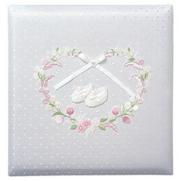 アルバム 誕生用　 フエルアルバム Lサイズ ミルキーシューズ ピンク アH-LB-750-P ナカバヤシ