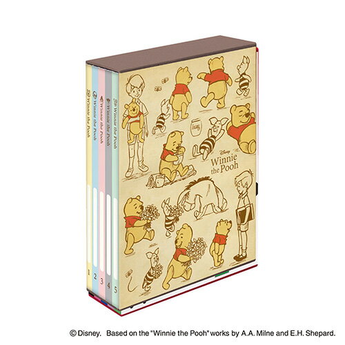 商品名ディズニーキャラクター くまのプーさん 5冊BOXポケットアルバム 商品番号ア-PL-1031-3 仕様【商品仕様】●本体寸法（セットケース込）：タテ290×ヨコ209×背巾65mm　●本体重量（セットケース込）:680g　●印刷コーティングボード表紙●無線綴製本●キャラクターデザイン台紙　●台紙：L判用3段ポケットポイントシール台紙7枚/冊（ 写真収納枚数：5冊でL判210枚）　●印刷ポリプロピレン貼5冊セットケース入 JANコード49022052370205冊組ポケットアルバム収納枚数 L判210枚