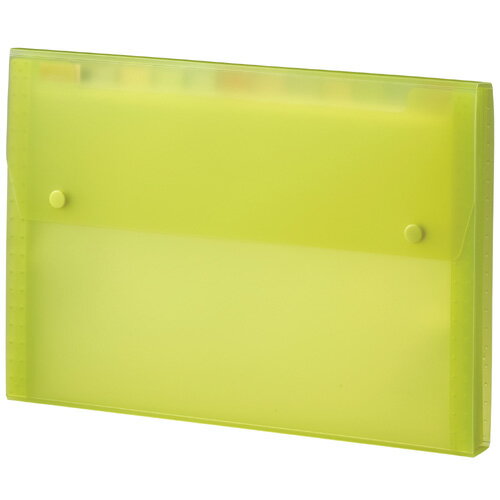 【セキセイ】 セマック　ドキュメントファイル　A4　ライトグリーン MA-2111-33 【ケースバッグ】 【ケース】