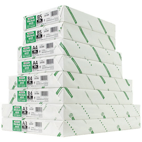 【J354304】【ジョインテックス】コピーペーパーWR100 B5 5000枚箱A194J【再生紙コピー用紙】