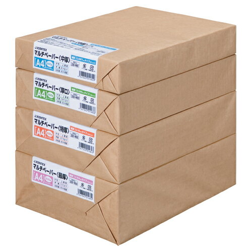 A4 Size Paper - 【J321903】【ジョインテックス】マルチペーパー特厚 A4 500枚 A043J【上質紙コピー用紙】