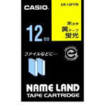 【J353667】【カシオ計算機】蛍光テープ XR-12FYW 黄に黒文字 12mm【オフィス機器】 【J353667】【カシオ計算機】蛍光テープ XR-12FYW 黄に黒文字 12mm【オフィス機器】