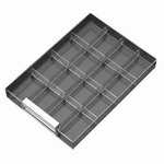 【J504687】【セントラル】マイレター専用仕切板 SW-L A4浅型タテ【レターケース】