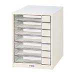 【J511544】【セントラル】マイレター卓上タイプ A4 T-701NG 浅7【レターケース】