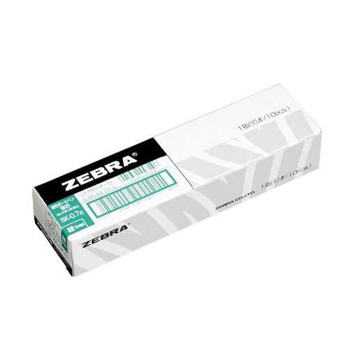 【J289687】【ゼブラ】ボールペン替芯 BR-6A-SK-G 緑 10本【ボールペン】