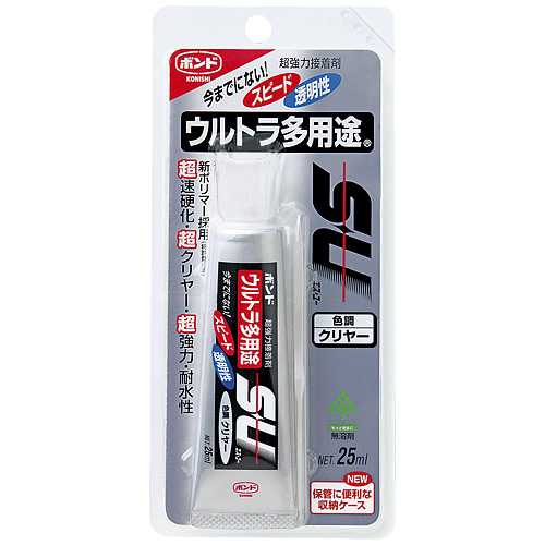 【J-201024】【コニシ】ボンド ウルトラ多用途SU 25ml #04592【瞬間接着剤・ボンド】