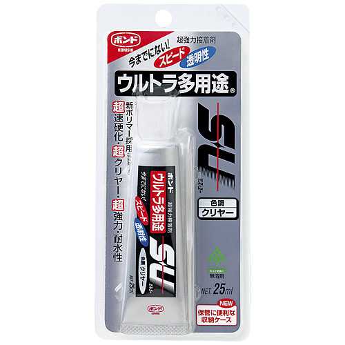 ＼300円オフクーポン配布中！／【J-201024】【コニシ】ボンド ウルトラ多用途SU 25ml #04592【瞬間接着剤・ボンド】