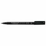 【J-581414】【ステッドラー】ルモカラー 313-9 油性超極細 黒【油性マーカー】