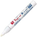 【J-325891】【寺西化学工業】マジックホワイト M500W 中字【油性マーカー】