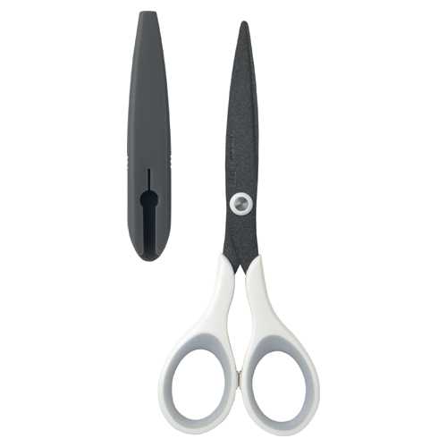 【J-34159】【プラス】△フィットカットスリム SC-160SF 白灰【ハサミ】