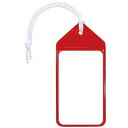 【J-343091】【共栄プラスチック】ネームタッグ旅行名札 C-80-5-R レッド【名札・番号札】(3)